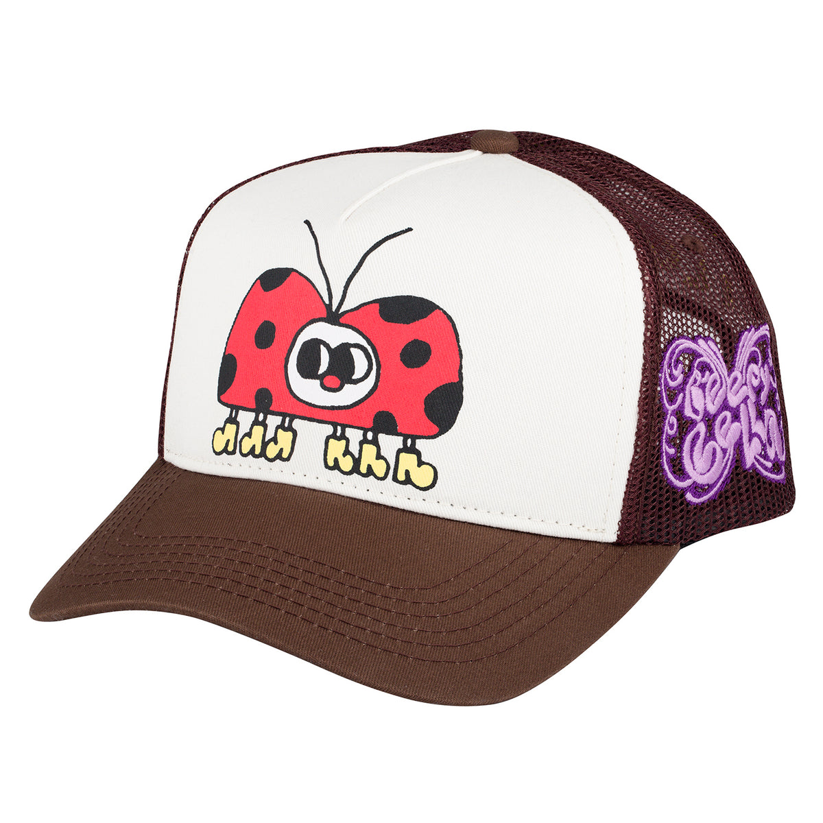 Gas NYC Red Black Dots popular Suede Jockey Hat Cap In Gas We Trust StrapBack Lady Bug.